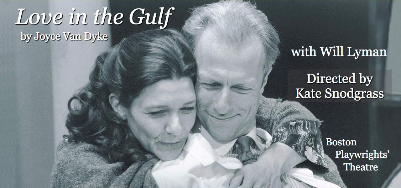 Dossy Peabody, awarded the first Elliot Norton award for Outstanding Actress, and Paul O’Brien appearing in Israel Horovitz’s “The Widow’s Blind Date” for the Gloucester Stage Company